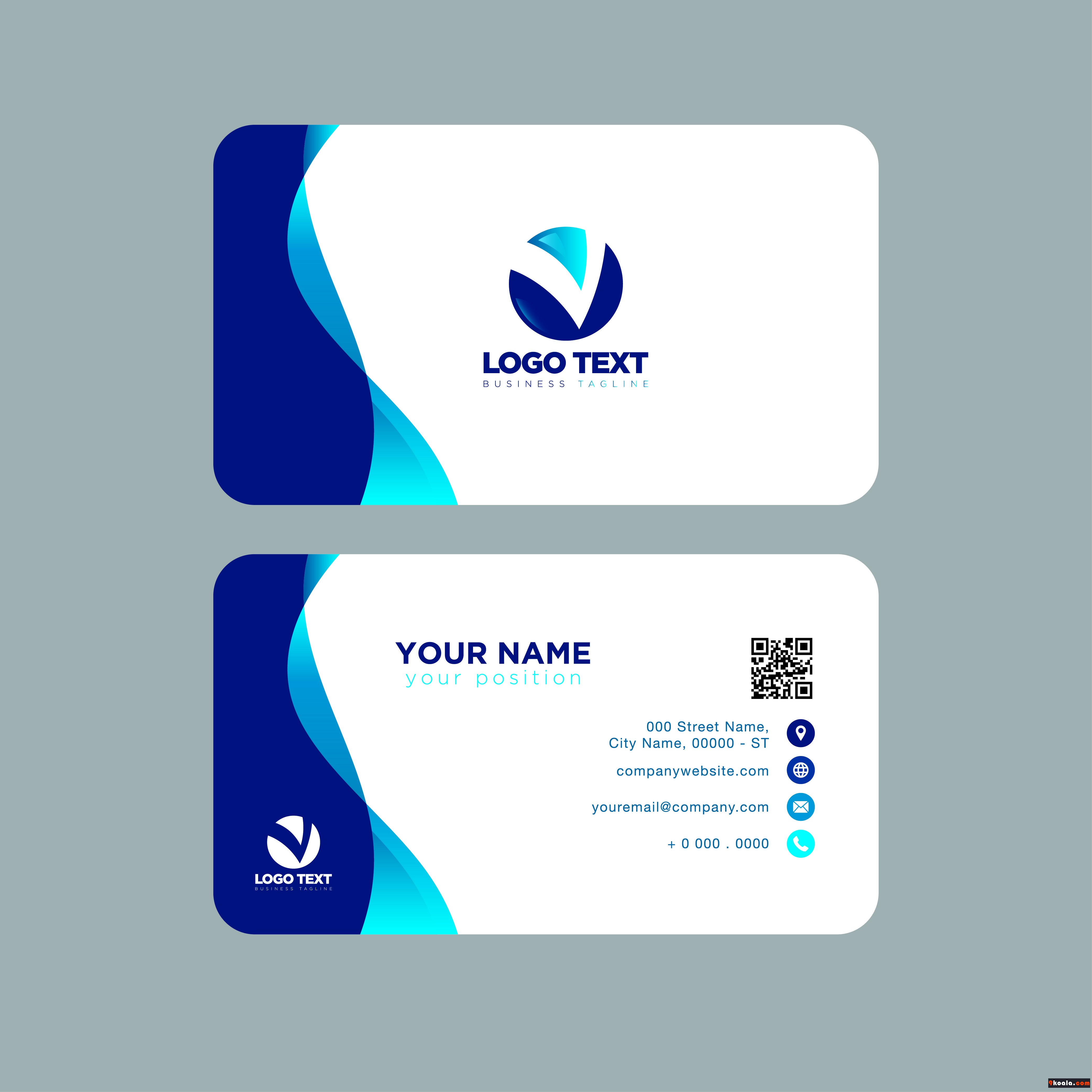 Business Card Illustrator Template Download Free » 22koala.com Best Pertaining To Visiting Card Illustrator Templates Download