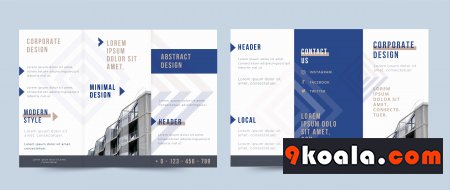 A4 Format Brochure Template Free Download