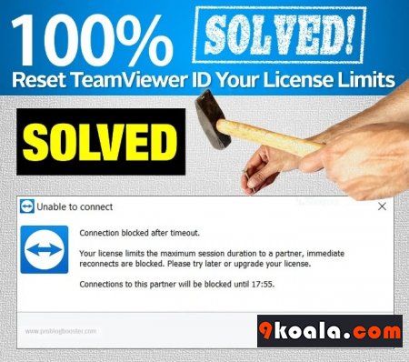How to Reset TeamViewer ID When Got Your License Limits The Maximum Session